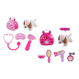 Maxbell Role-play Simulation Feeding Pet Toys-pet Grooming Style Dress up