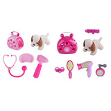 Maxbell Role-play Simulation Feeding Pet Toys-pet Grooming Style Dress up