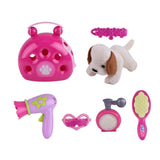 Maxbell Role-play Simulation Feeding Pet Toys-pet Grooming Style Dress up