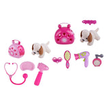 Maxbell Role-play Simulation Feeding Pet Toys-pet Grooming Style Dress up
