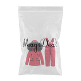 Maxbell Children Winter Hooded Duck Down Jacket + Trousers Snowsuit  Red - S