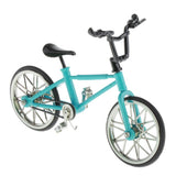 Maxbell 1/16 Alloy Vehicles Bicycle Model Mountain Bike Model Home Decor Blue