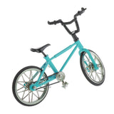 Maxbell 1/16 Alloy Vehicles Bicycle Model Mountain Bike Model Home Decor Blue