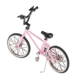 Maxbell 1/16 Alloy Vehicles Bicycle Model Mountain Bike Model Home Decor Pink