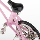 Maxbell 1/16 Alloy Vehicles Bicycle Model Mountain Bike Model Home Decor Pink