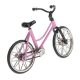 Maxbell 1/16 Diecast Vehicles Bicycle Model Mountain Bike Model Home Decor Pink