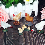 Maxbell Maxbell 5x Chick Models Animal Figures Cognitive Toy Party Favors Toys for Kids