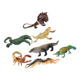 Maxbell Reptile Model Set Halloween Decor Ornament Spider Bat Props Children Toy