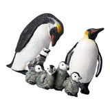 Maxbell Collectible Animal Penuins Family Figurines Miniatures Home Ornaments Decor