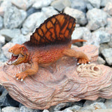 Maxbell PVC Solid Dinosaur Figure Dimetrodon Miniature Home Decor Kids Education Toy