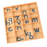 Maxbell Maxbell Wooden Montessori Movable Alphabets Box Letters for Children Educational Toy