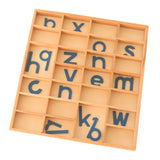 Maxbell Maxbell Wooden Montessori Movable Alphabets Box Letters for Children Educational Toy