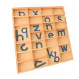 Maxbell Maxbell Wooden Montessori Movable Alphabets Box Letters for Children Educational Toy