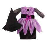 Maxbell Fashion Doll Clothes 18"    Dress Hat Halloween Decoration Purple