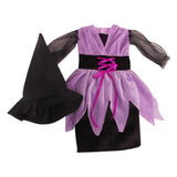 Maxbell Fashion Doll Clothes 18"    Dress Hat Halloween Decoration Purple