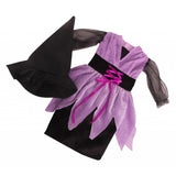 Maxbell Fashion Doll Clothes 18"    Dress Hat Halloween Decoration Purple