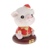 Maxbell Maxbell Lovely Happy Pig Shaking Head Piggy Kids Toy Dashboard Decoration Prosperous