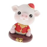 Maxbell Maxbell Lovely Happy Pig Shaking Head Piggy Kids Toy Dashboard Decoration Prosperous