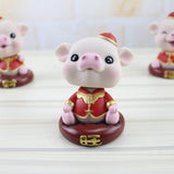 Maxbell Maxbell Lovely Happy Pig Shaking Head Piggy Kids Toy Dashboard Decoration Prosperous