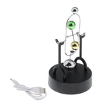 Maxbell Maxbell Revolving Electronic Perpetual Motion Desk Toy Home Tabletop Decoration A003