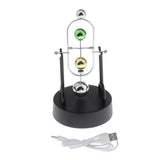 Maxbell Maxbell Revolving Electronic Perpetual Motion Desk Toy Home Tabletop Decoration A003