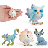 Maxbell Maxbell Simulation Plastic Animals Action Figure Model Kids Toys Home Decor Chick