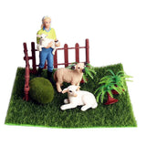Maxbell Maxbell Fairy Garden Miniature Farm Dollhouse Sheep Breeder Micro Landscape Decor