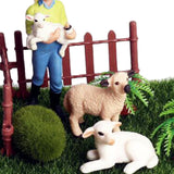 Maxbell Maxbell Fairy Garden Miniature Farm Dollhouse Sheep Breeder Micro Landscape Decor