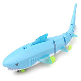 Ocean Animals Floor Walking Shark Toys Kids Electric Flash Light & Music Toy