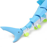 Ocean Animals Floor Walking Shark Toys Kids Electric Flash Light & Music Toy