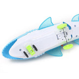 Ocean Animals Floor Walking Shark Toys Kids Electric Flash Light & Music Toy