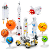 Maxbell Maxbell 1pc Space Exploration Toy Set Aerospace Planet Model Kids Plastic Toys