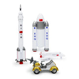 Maxbell Maxbell 1pc Space Exploration Toy Set Aerospace Planet Model Kids Plastic Toys