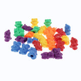 Maxbell Maxbell Montessori Rainbow Counting Bears Matching Game Sorting Kids Toddlers Toys 3.3cm