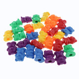 Maxbell Maxbell Montessori Rainbow Counting Bears Matching Game Sorting Kids Toddlers Toys 3.3cm