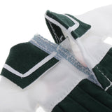 7xLovely Doll Mini School Uniform Dress Clothes for 1/6 Girl Dolls Blackish Green
