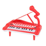 Maxbell Maxbell Electronic Musical Instrument 25 Keyboard Piano Kids Development Toy  Red