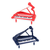 Maxbell Maxbell Electronic Musical Instrument 25 Keyboard Piano Kids Development Toy  Red