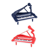 Maxbell Maxbell Electronic Musical Instrument 25 Keyboard Piano Kids Development Toy  Red