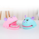 Maxbell Maxbell Funny Big Mouse Mouth Dentist Bite Finger Toy Family Game for Kids Xmas Pink