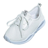 Maxbell Maxbell Kids Running Sneakers Summer Sport Shoes Lightweight Breathable white 33