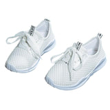 Maxbell Maxbell Kids Running Sneakers Summer Sport Shoes Lightweight Breathable white 33