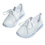 Maxbell Maxbell Kids Running Sneakers Summer Sport Shoes Lightweight Breathable white 33