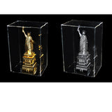 Maxbell 2xAcrylic Display Case Dustproof Protection Boxes Container 27x13x22cm