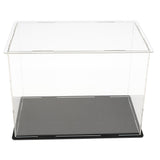 Maxbell 2xAcrylic Display Case Dustproof Protection Boxes Container 27x13x22cm
