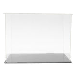 Maxbell 2xAcrylic Display Case Dustproof Protection Boxes Container 27x13x22cm