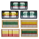 Maxbell Maxbell Abacus Math Toy for Kids Children Counting Abacus Wooden Yellow Red