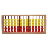 Maxbell Maxbell Abacus Math Toy for Kids Children Counting Abacus Wooden Yellow Red