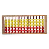 Maxbell Maxbell Abacus Math Toy for Kids Children Counting Abacus Wooden Yellow Red