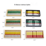 Maxbell Maxbell Abacus Math Toy for Kids Children Counting Abacus Wooden Yellow Red